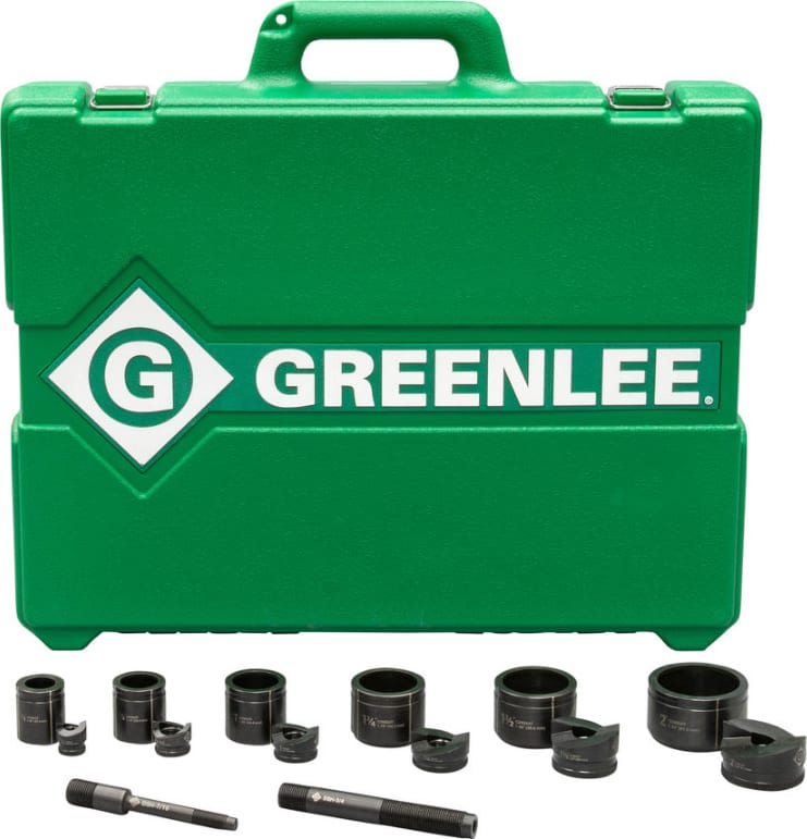 Greenlee KCC2-LS - Slug Buster Set for Battery Powered Hydraulic Drivers (0.5 to 2')