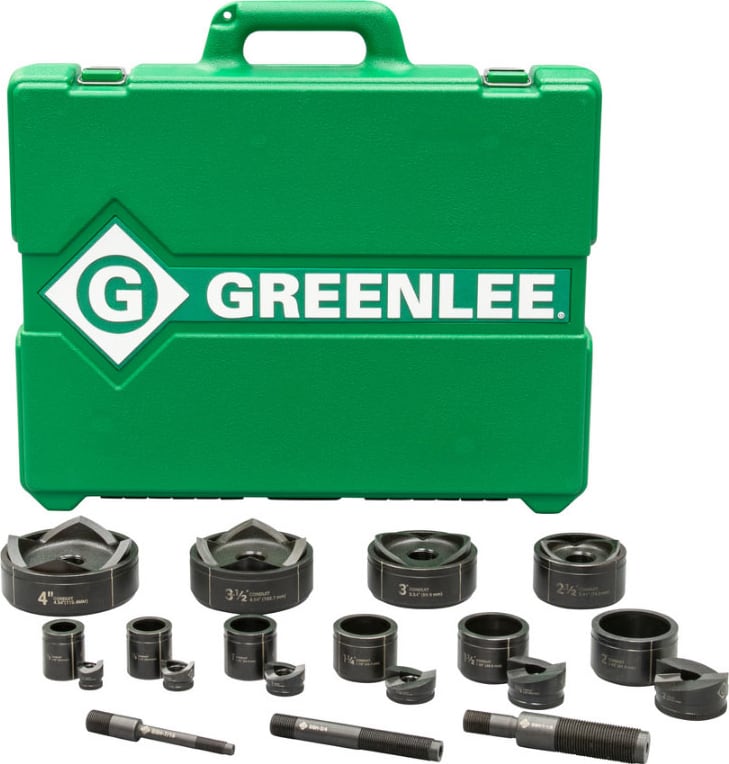 Greenlee KCC4-767 - Slug Buster Set (0.5 to 4') for Ram and Hand Pump