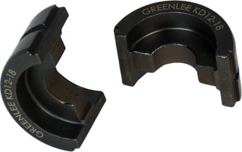 Greenlee KD12-18 - 'U' Style Die (Burndy U-166)