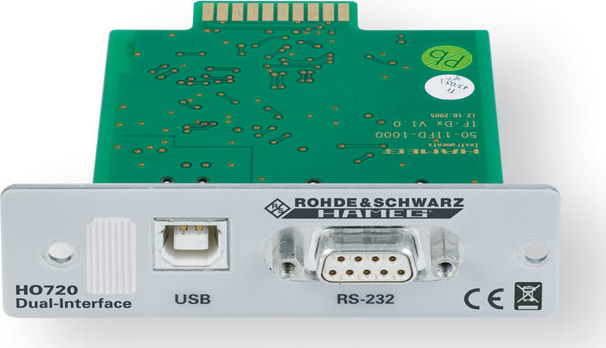 Hameg HO720 RS-232/USB Interface