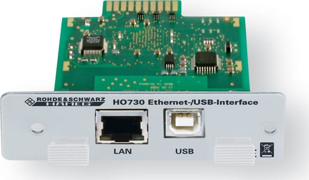 Hameg HO730 Dual Ethernet/USB Interface
