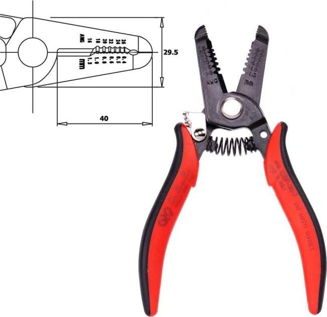 Hakko CSP-30-7 - Wire Stripper, 16-26 Gauge