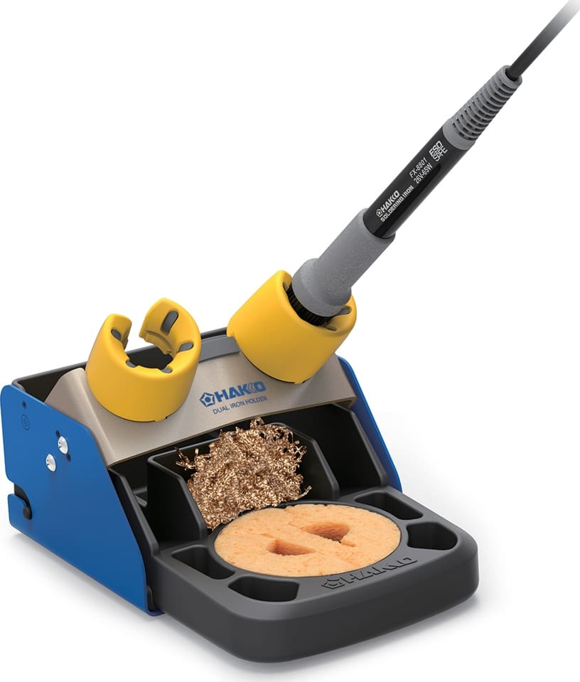 Hakko FH801-81 - Holder Iron with Sponge and Cleaning wire
