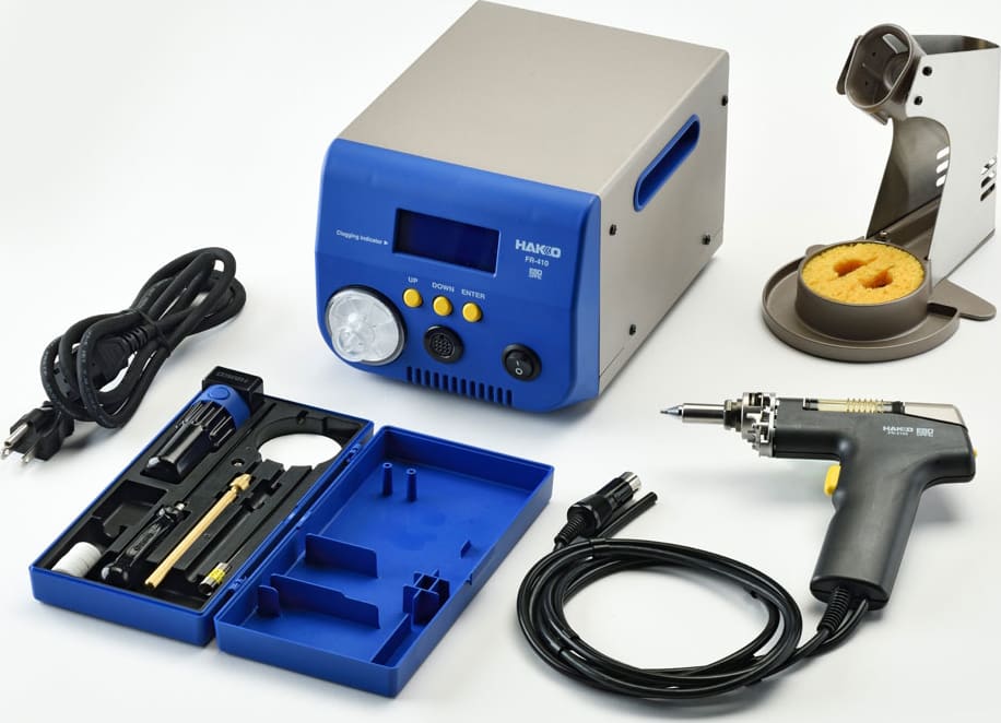 Hakko FR410-52-OB Desoldering Equipment/Rework Stations - Functionality (Soldering Equipment): Vacuum (Desoldering), Channels: 1, Display Type: Digital
