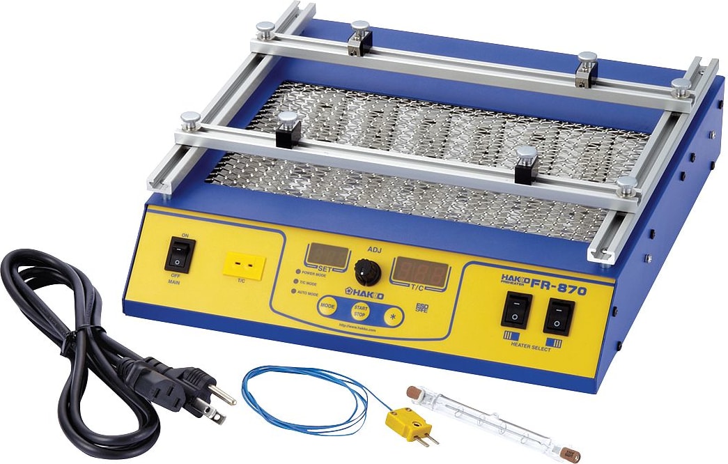 Hakko FR870-04 Preheater, IR, Board, 2-Zone, FR-870