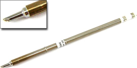 Hakko T15-BCM2 - T15 Series Soldering Tip, Bevel, 2mm/45° x 11.5mm (with indent)