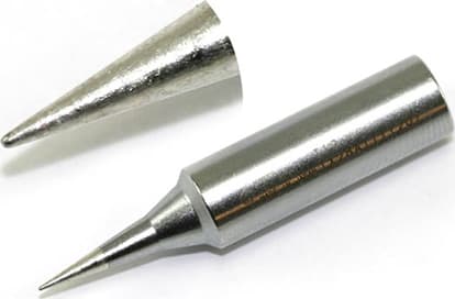 Hakko T19-I - T19 Series Soldering Tip, Sharp Conical, R0.2mm x 17mm