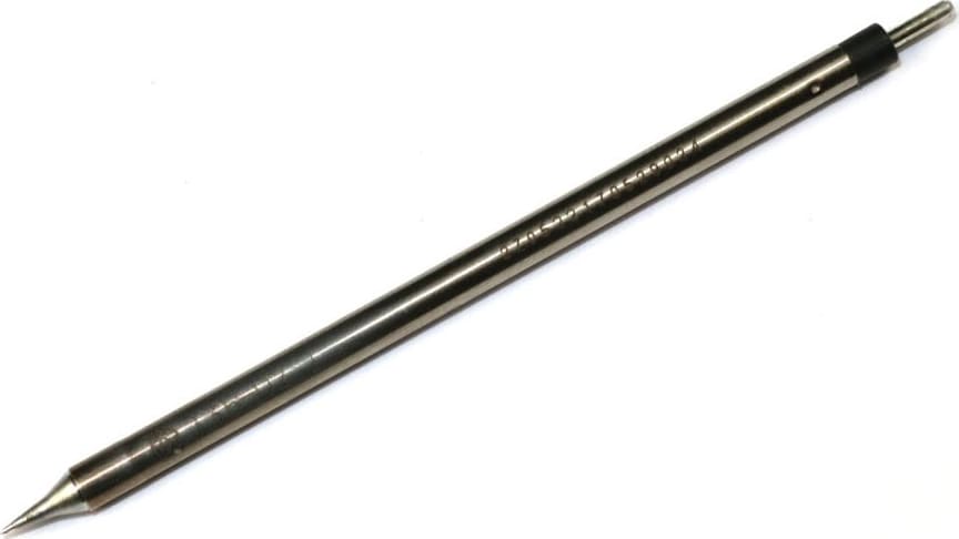 Hakko T35-02I - T35 Series Soldering Tip, Conical, R0.1 x 5.5mm, 750°F / 400°C