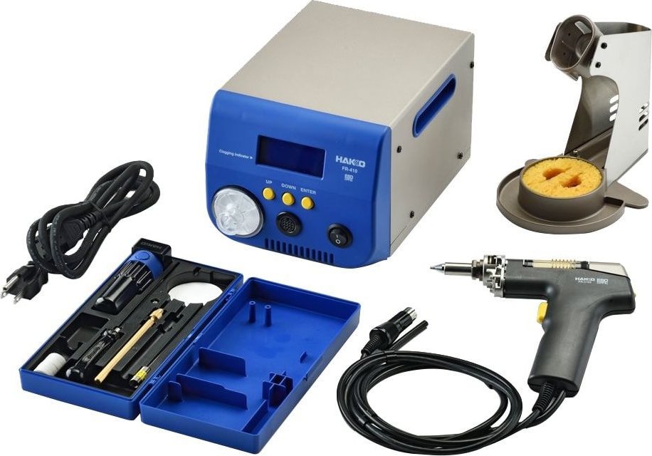 Hakko FR410-52 - High Power Desoldering Station with Gun Style Handpiece
