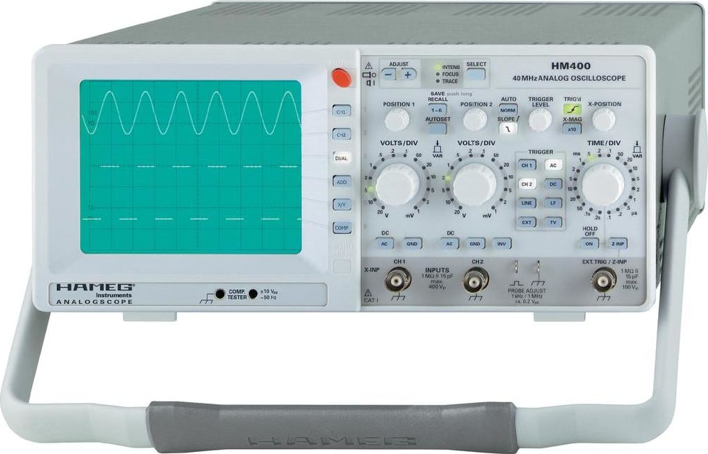 Hameg HM400 40MHz, 2 Channel Analog Oscilloscope