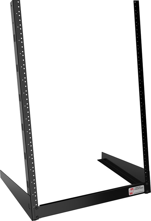 Hammond HDR16UBK 16U Desktop 2-Post Rack