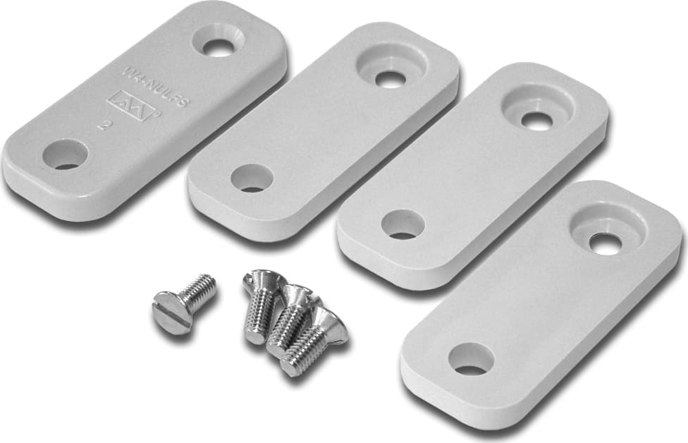 Hammond PJW4NUFS Non Metallic Mounting Feet - Fits 6 x 6 to 14 x 12
