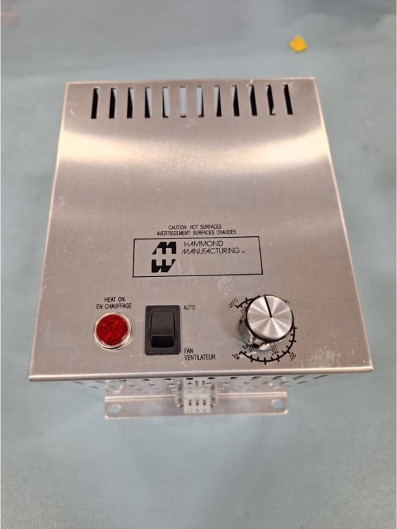 Hammond FLHTF1300A115-OB - 1300W Fan Heater, 120Vac, w/Tstatl, Open Box
