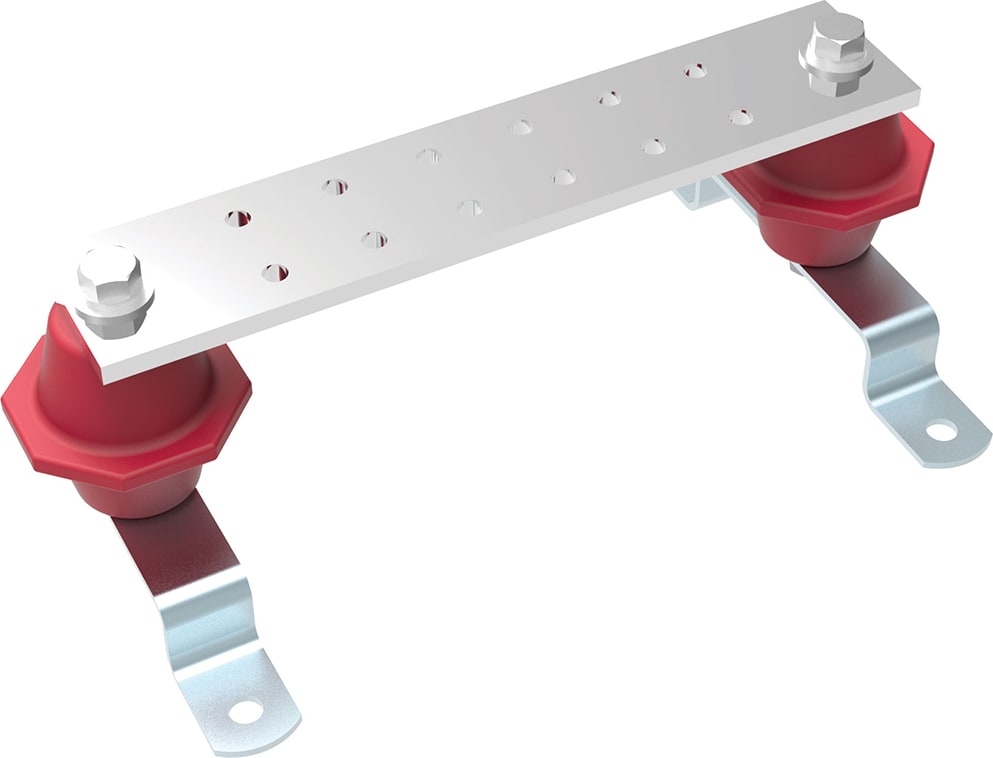 Hammond BUSBAR4X10 - Modular Busbar, 2' x 10'