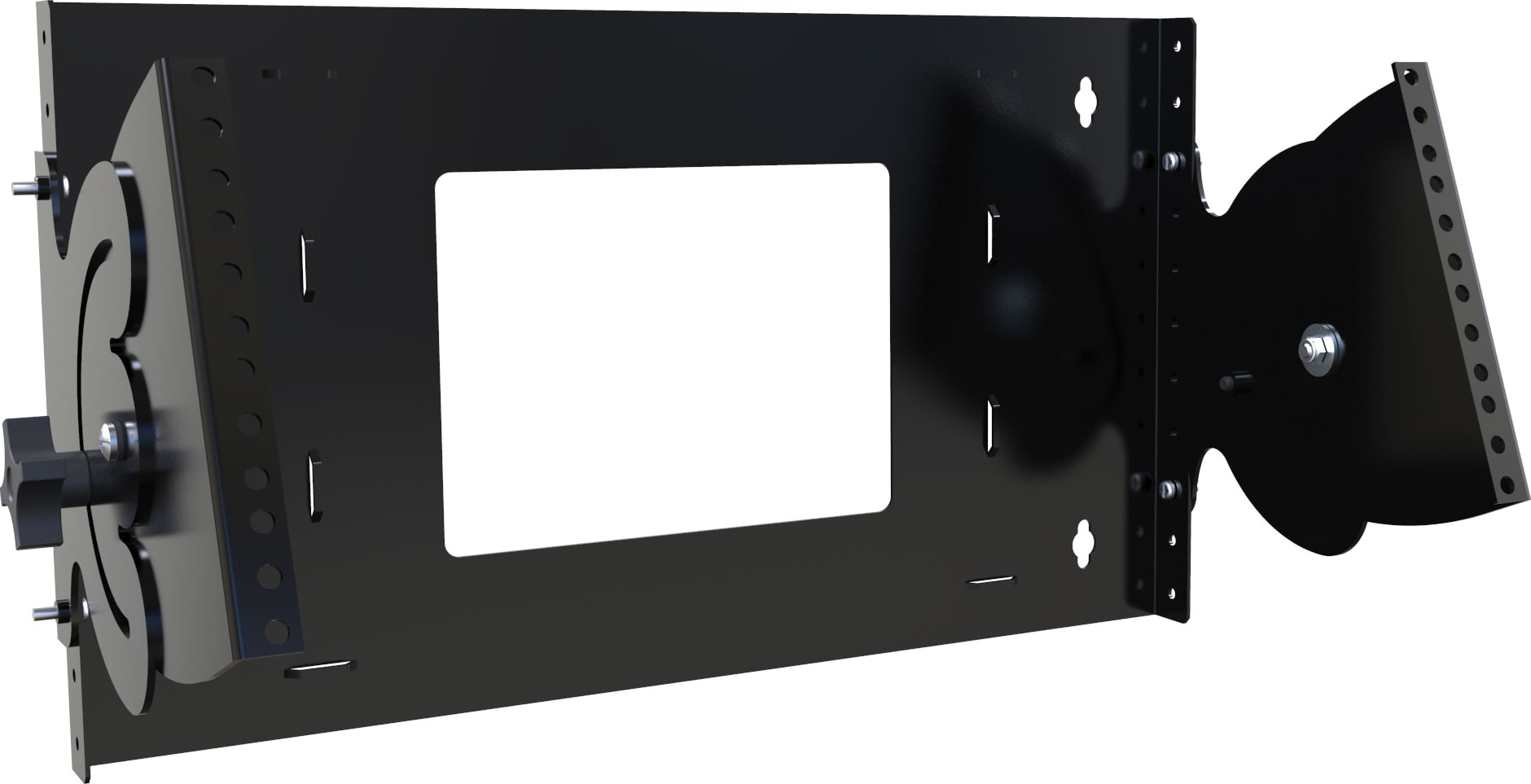 Hammond HLPB194UBK 4U Low Profile Wall Rack
