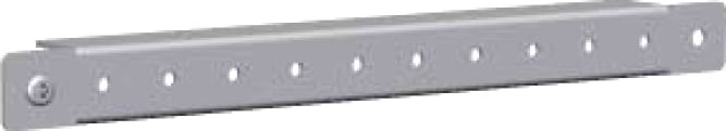 Hammond HGDSR8 800W Fits HME Door Support Rail - Plated Steel