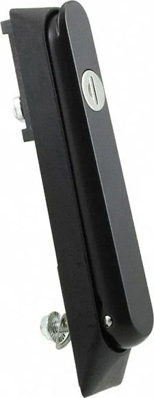 Hammond HMEHSKL Diecast Swing Handle with Key Locking (Black)