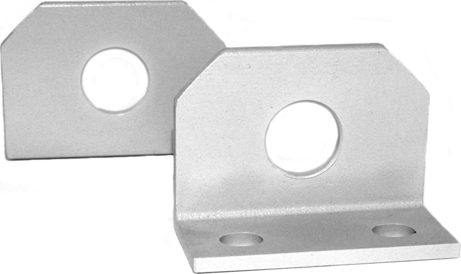 Hammond HMELA2 HME Series Lifting Angles (Pair) - Steel/Plated