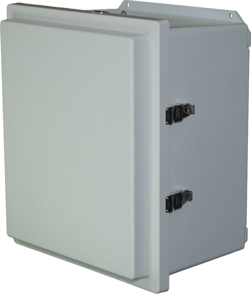 Hammond PJHD181610RLF - Type 4X Fiberglass Junction Box, Heavy Duty PJ Snap Latch