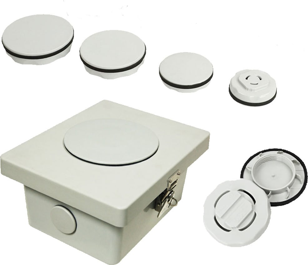 Hammond HP100PCGY Hole Plugs