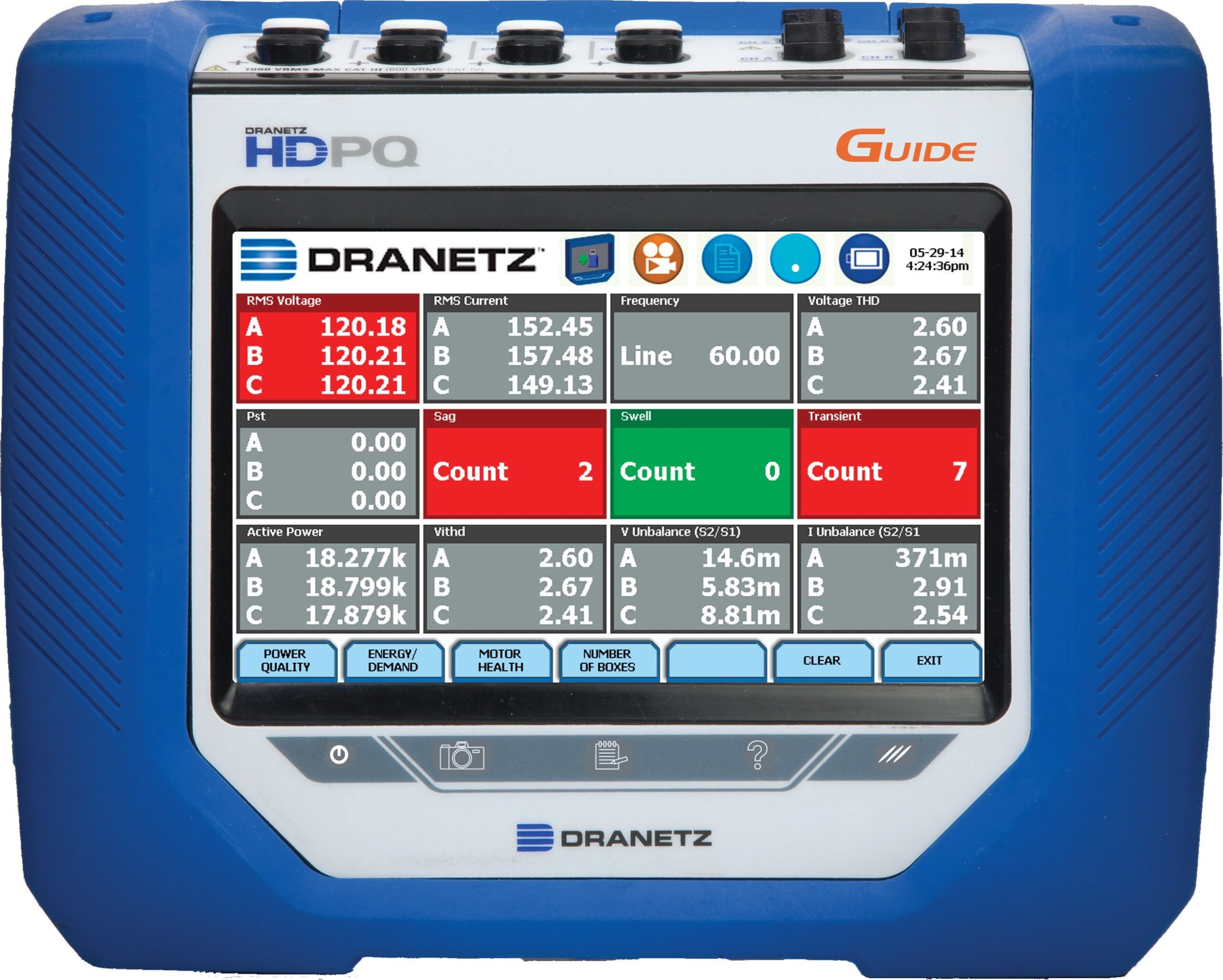 Dranetz HDPQ-GA500PKG HDPQ Guide 500A Package
