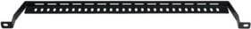 HellermannTyton CMB3 - Cable Management Bar, 0U, Steel, Black
