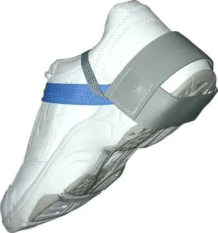Transforming Technologies HG1360NM-2 - Non-Marking ESD Heel Grounders, 1Meg, Hi-vis Blue