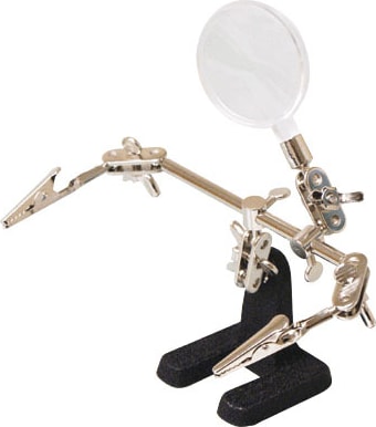 Elenco HH-55 Helping Hands with Magnifying Glass