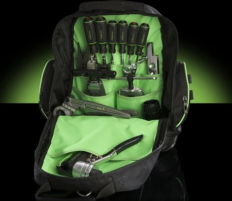 Hilmor BKB - Backpack Tool Bag, Catalog Number (1839080)