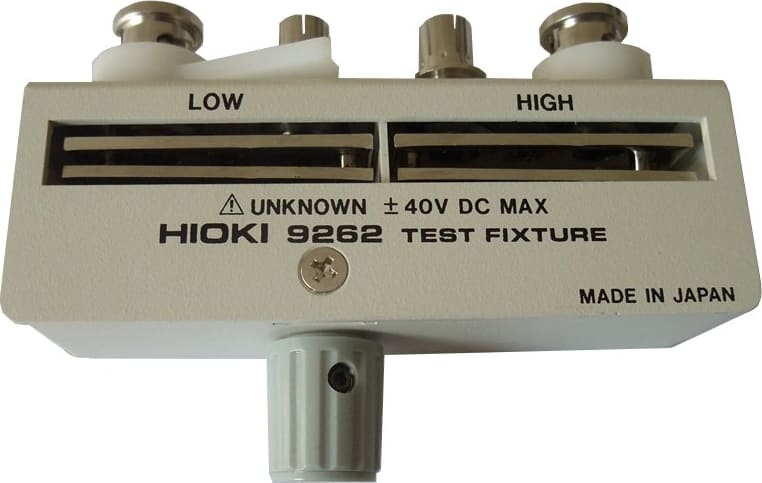 Hioki 9262 Test Fixture for LCR Vise Clamp