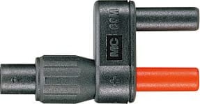 Hioki 9704 Conversion Adapter (BNC male - Banana female)