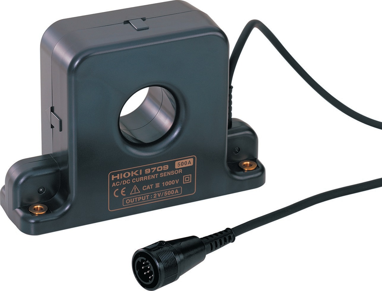 Hioki 9709-05 500 Amp, AC/DC Current Solid Sensor 100kHz