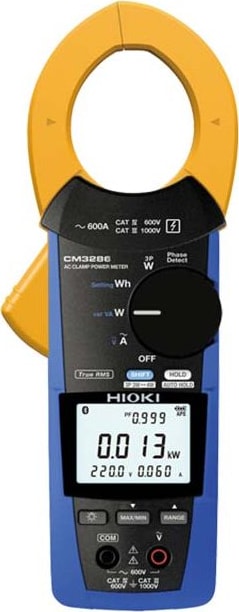 Hioki CM3286-OB Clamp Meters - Type: Power Clamp Meter, True RMS: Yes, Maximum Current AC: 600 A