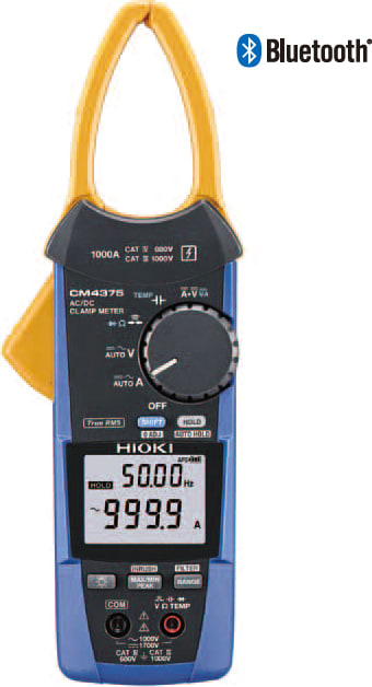 Hioki CM4376-21 Clamp Meters - Maximum Current AC: 999.9 A, Maximum Current DC: 999.9 A, Maximum Voltage AC: 1000 V