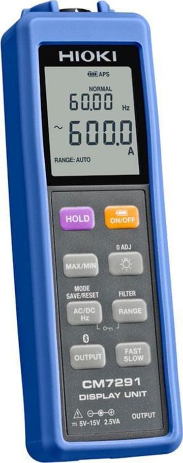 Hioki CM7291 AC/DC Current Sensor Display Unit