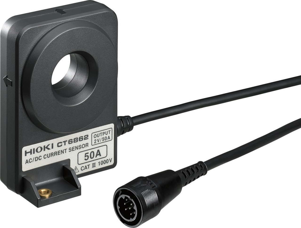 Hioki CT6862-30 AC/DC Current Sensor (50A 1MHz) with 10m Cable