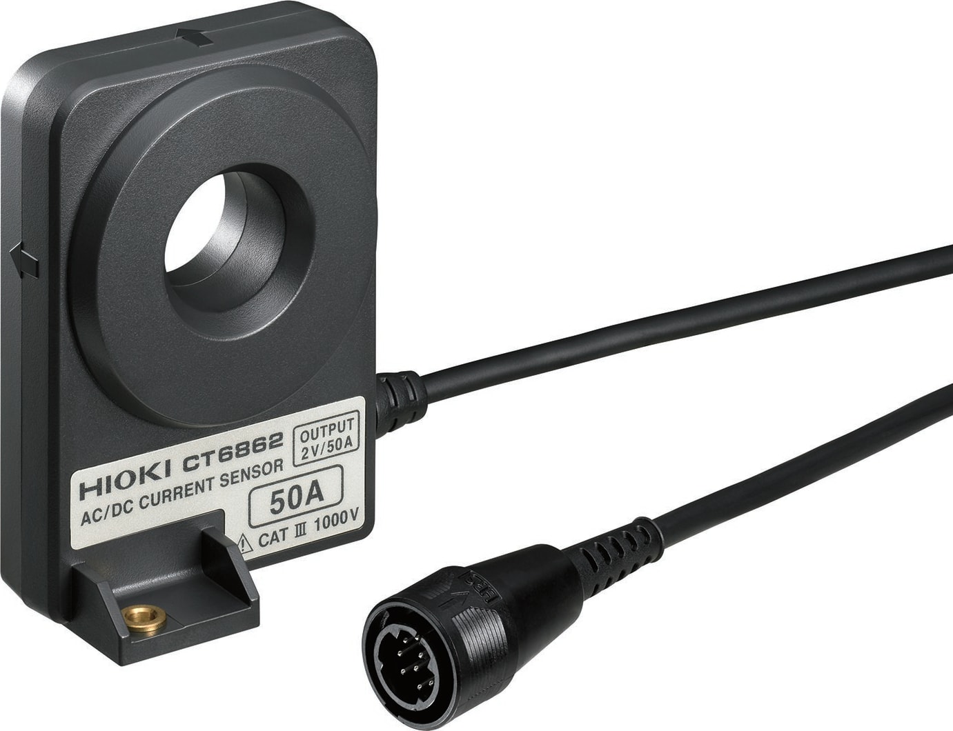 Hioki CT6862-05 50 Amp, AC/DC Current Solid Sensor 1MHz