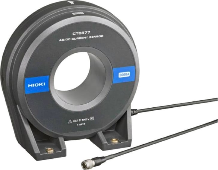 Hioki CT6877 - AC/DC Current Sensor (2000A DC-1MHz 3m Cable)
