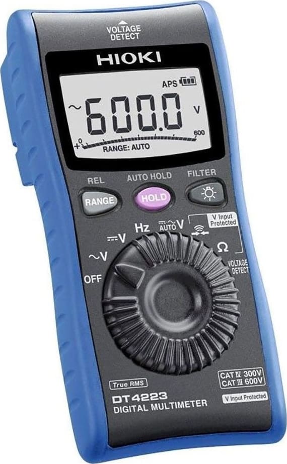 Hioki DT4223 - Digital Multimeter with Resistance Measurement For Electrical Work