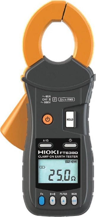 Hioki FT3681 Clamp On Earth Ground Resistance Tester with Bluetooth wireless