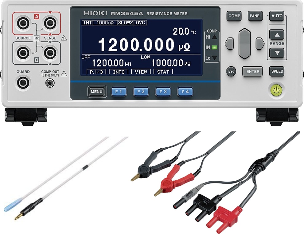 Hioki RM3545A-1 KIT - Resistance Meter Kit (RM3545A-1, L2101, Z2001)
