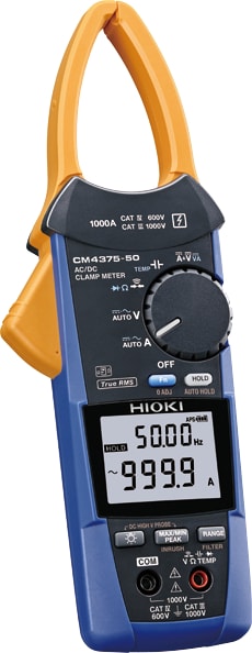 Hioki CM4375-50 - True RMS 1000 A AC/DC Clamp Meter