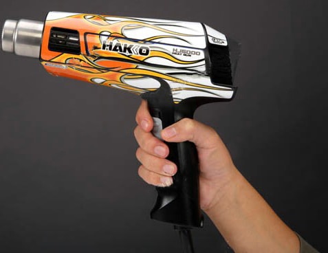 Hakko HJ5000-RC-O RC Edition Orange Flame Skin Heat Gun