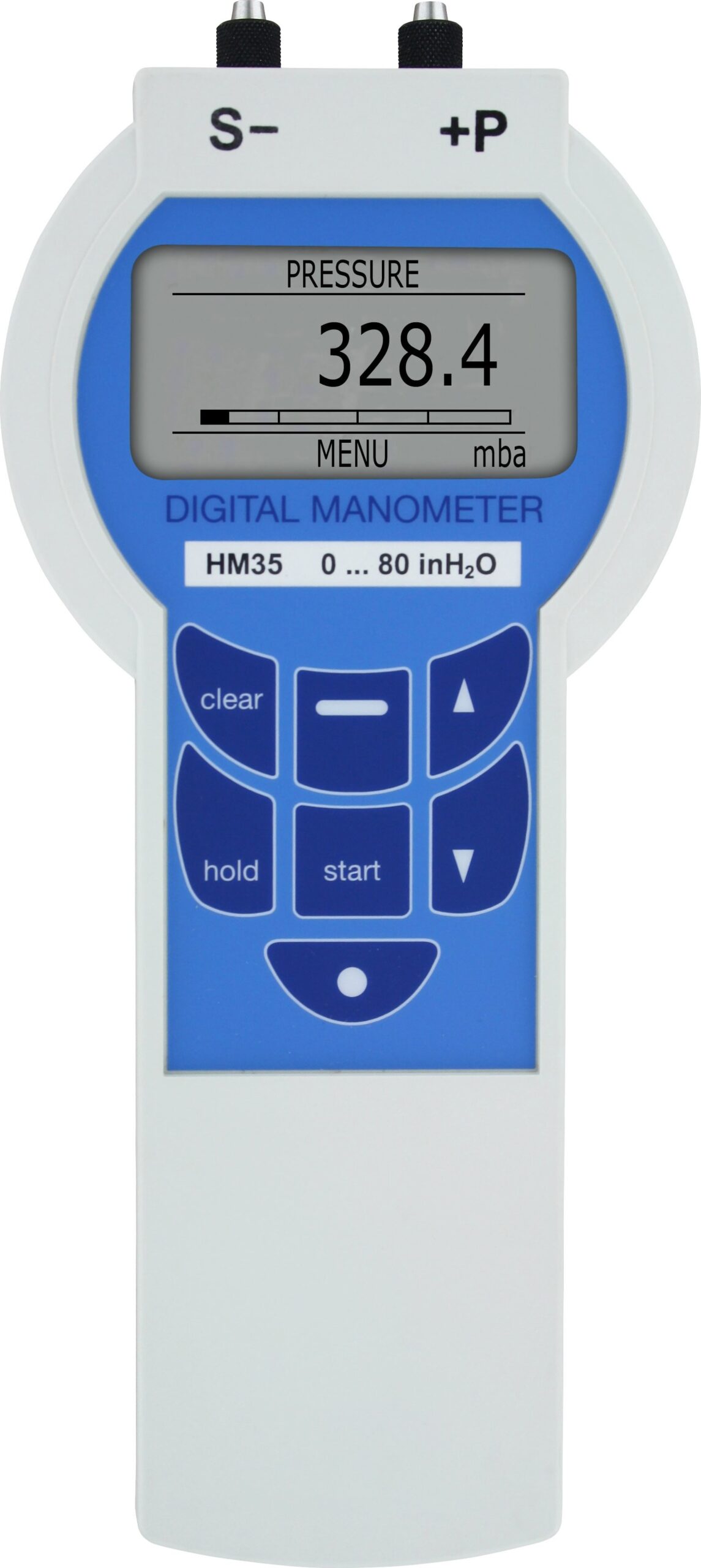 Dwyer HM3531ALI200 - Absolute Pressure Manometer, Range 0-15.9 psia, 0.1% Accuracy.