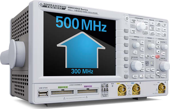 Hameg HOO352 Bandwidth Upgrade to 500 MHz
