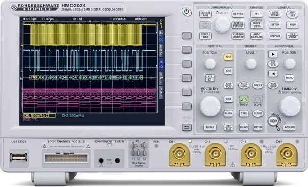 Hameg HMO722 Mixed Signal Oscilloscope