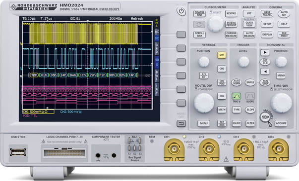 Hameg HMO2024 Mixed Signal Oscilloscope