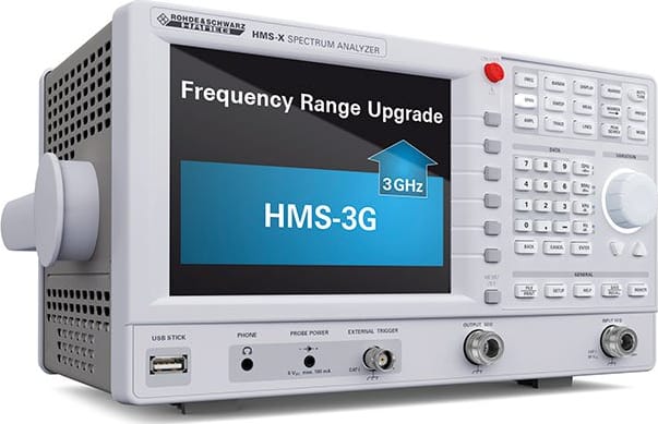 Hameg HMS-3G Frequency Range Upgrade