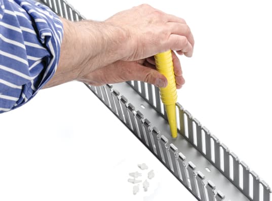HellermannTyton PR1M4 - Panel Rivet, PA66, Natural, HelaDuct Series