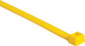 HellermannTyton T120R4H4 - Cable Tie, Heavy Duty, 15.2'L, UL Rated, 120lb, PA66, Yellow